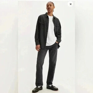 Levi’s 501 men’s black wash jeans size 34x32